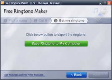 Make Your Own Ringtone - Step 3