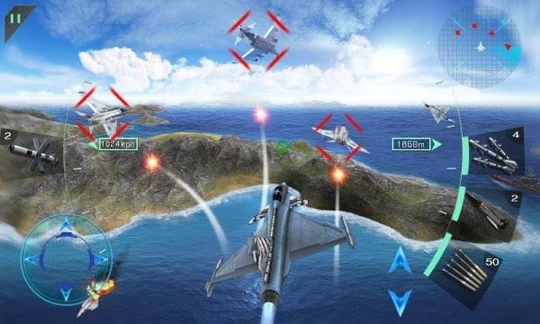 оս3D(ЛQ3D Sky Fighters)v1.5 ׿