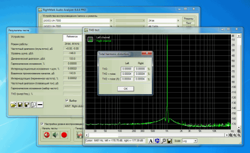 RightMark Audio AnalyzerRMAAv6.4.4 İ