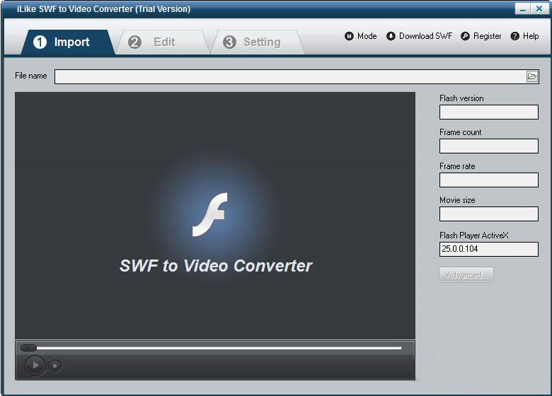 iLike SWF to Video Converterv3.0 ٷ