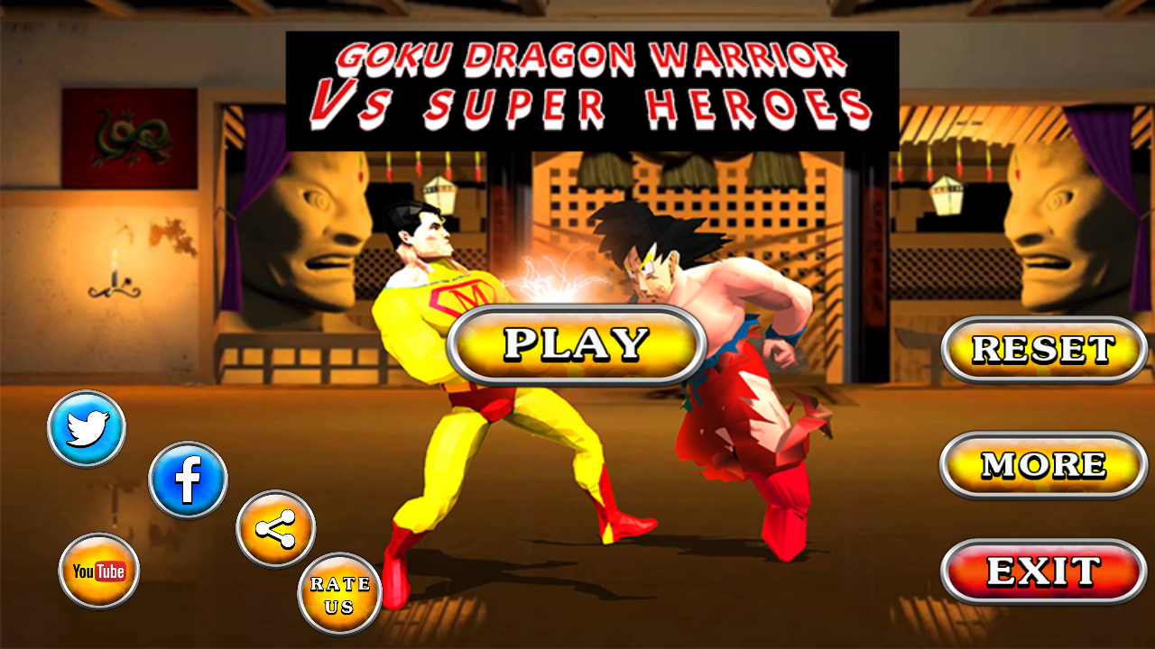 Goku Dragon Warrior VS Super Heroes(悟空龙战士手游安卓版)v1.1 安卓版 安卓版