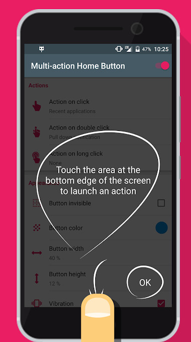 ׿HOMEAPP(Multi-action Home Button)V2.3.0 ƽ