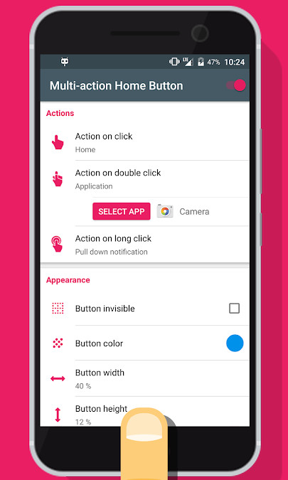 ׿HOMEAPP(Multi-action Home Button)V2.3.0 ƽ