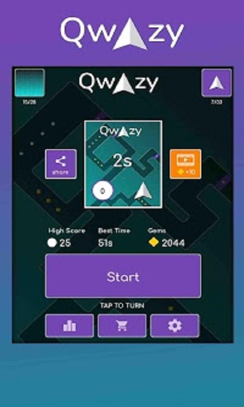 Qwazy(风驰电掣游戏)v1.0 最新版