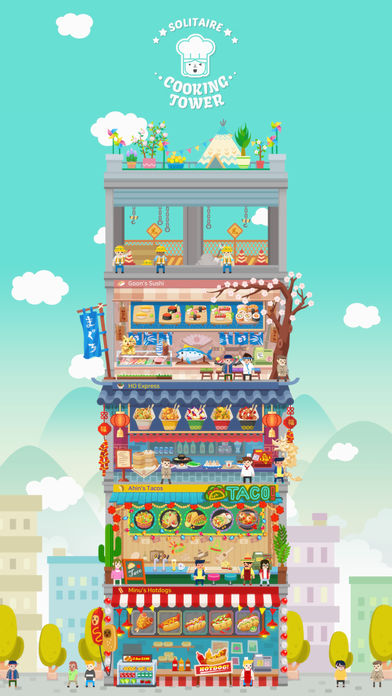 Solitaire Cooking Tower游戏v1.0.3 最新版