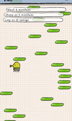 doodle jump(涂鸦跳跃豪华版)v31010 安卓版