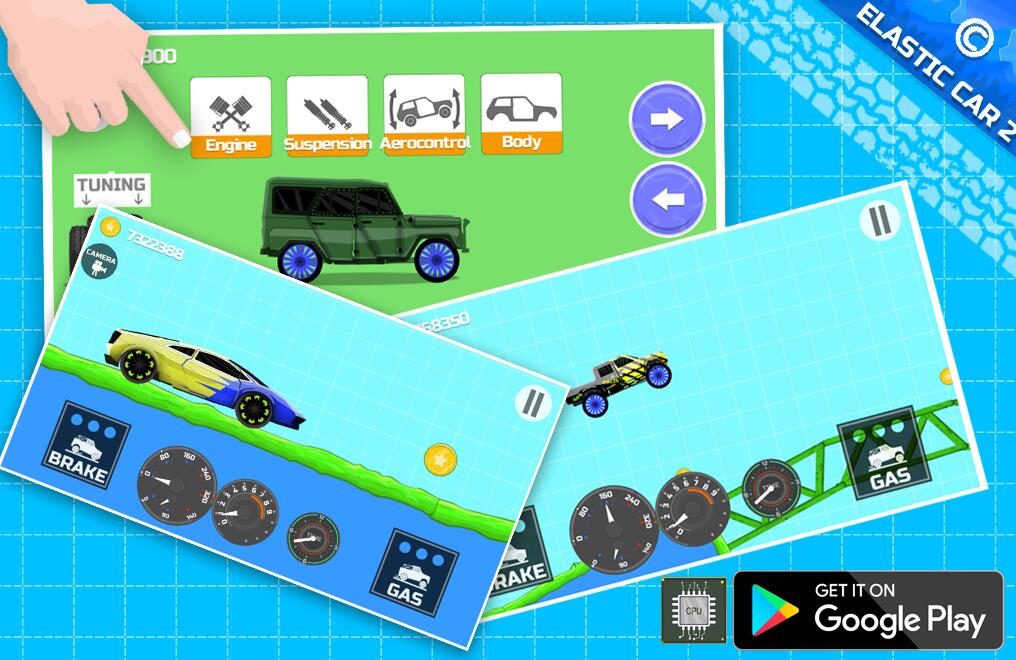 Elastic car 2 (engineer mode)(2Ϸ)v1.0 ֻ