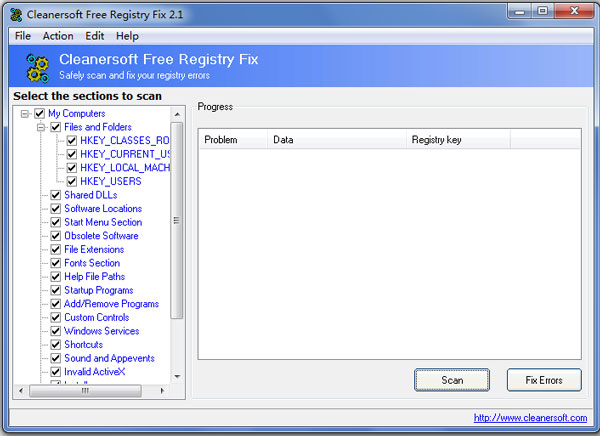 Cleanersoft Free Registry Fixv2.2 Ѱ