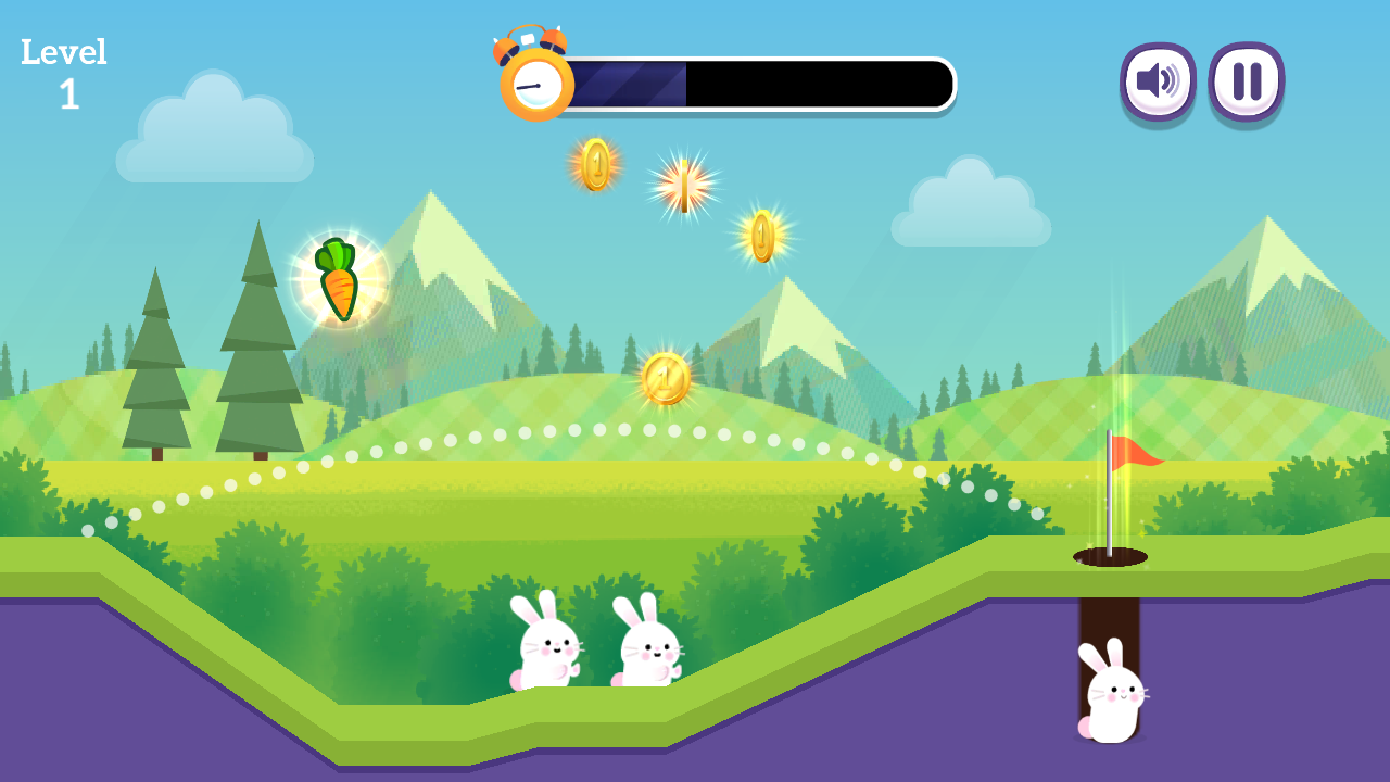 Bunny Golf(ø߶)v1.0.4 ׿