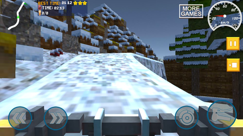 Blocky Moto Bike SIM: Winter Breeze(像素摩托冬季的微风手游)v1.2 安卓版