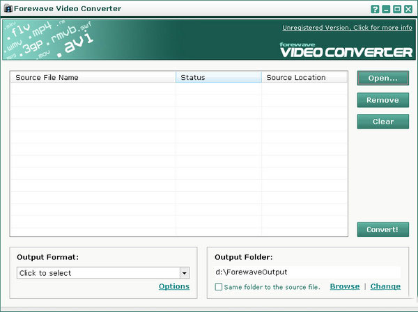 Forewave Video Converterv4.6 Ѱ