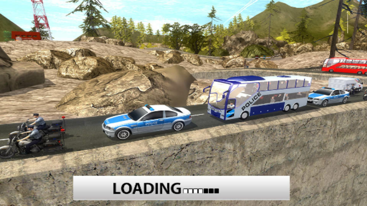 Police Bus Hill Climb Driver(警车爬坡司机游戏)v1.5 安卓版