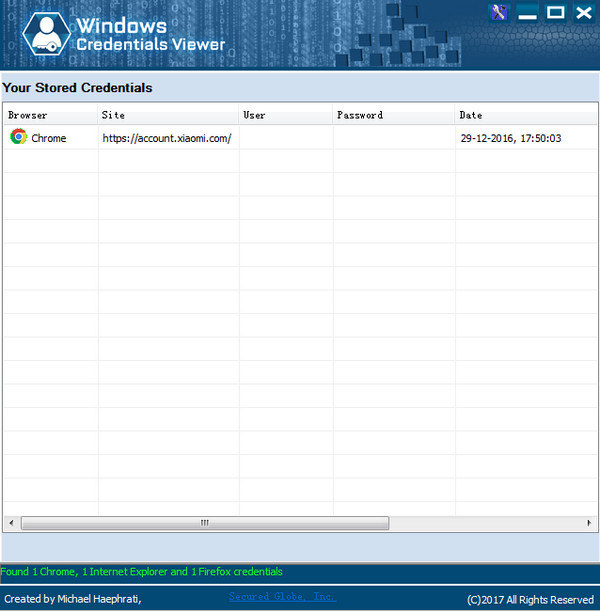 Windows Credentials Viewerv1.3 Ѱ