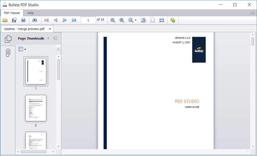 Bullzip PDF Studiov1.1.0.162 免费版