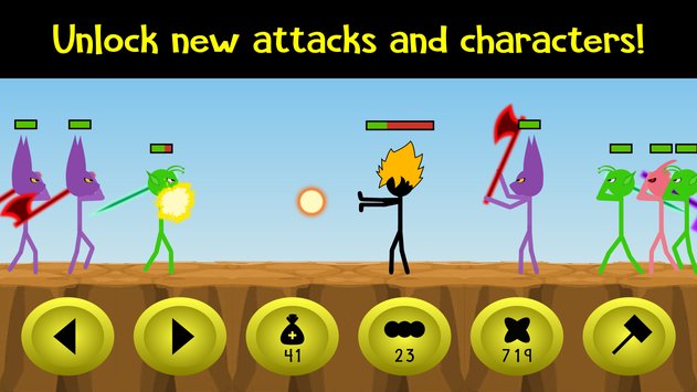 Stickman God Warrior(火柴人神战士)v1.0 安卓版