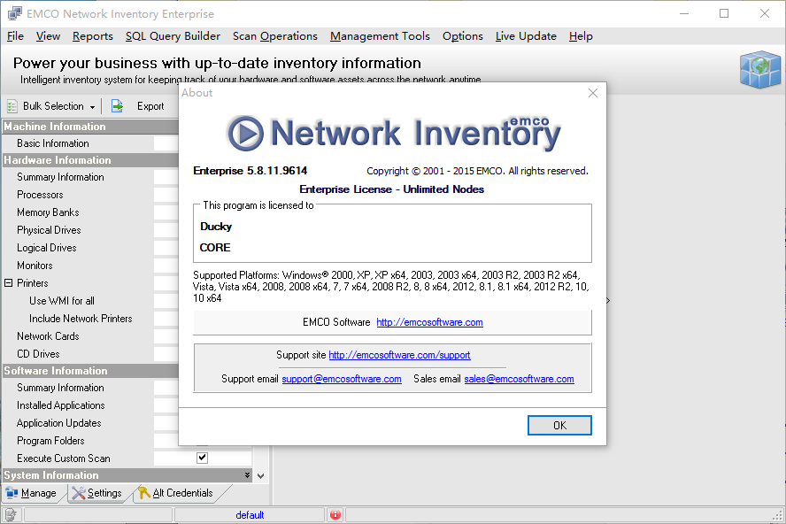 Network Inventory Managerv3.0.11.5 ٷ