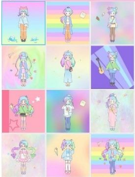 粉彩萌拼修改版 粉彩萌拼修改版