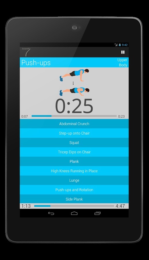 Scientific 7 Minute Workout(7分钟科学健身)v1.9.5 安卓版