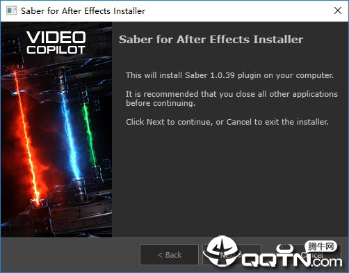 AE߲VideoCopilot Saberv1.0.39 