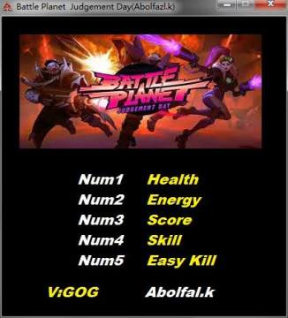 战斗星球审判日五项修改器 战斗星球审判日五项修改器