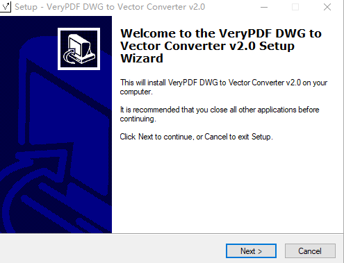 VeryPDF DWG to Vector Converterv2.0 官方版