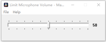 Limit Microphone Volume˷