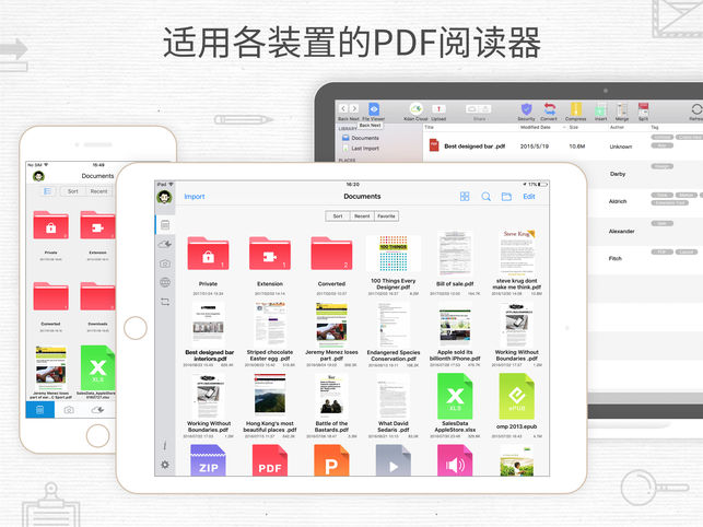 PDF Reader iosv6.3 iPad