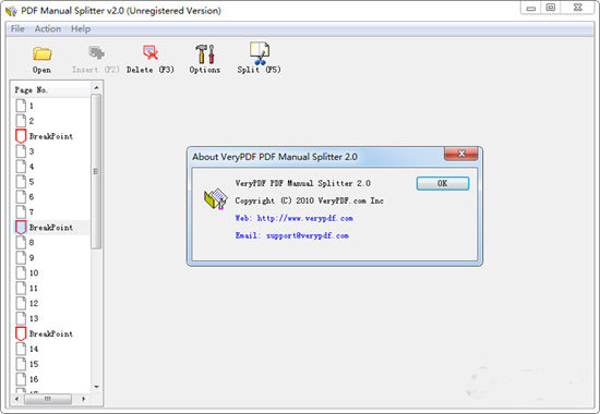 VeryPDF PDF Manual Splitter(pdfָ)V2.0 ٷ