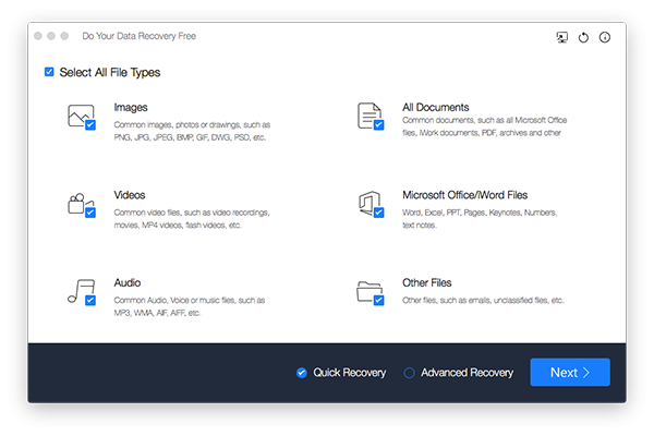 Do Your Data Recovery mac版V6.2 官方版