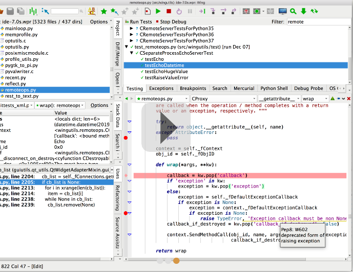 Wingware Wing IDE Pro̿ɻv6.1.5.1 Ѱ