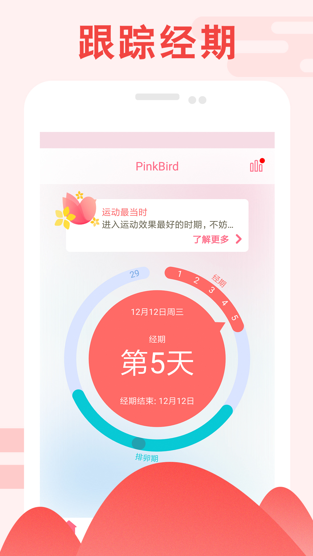 PinkBird经期记录v1.6.2 安卓版