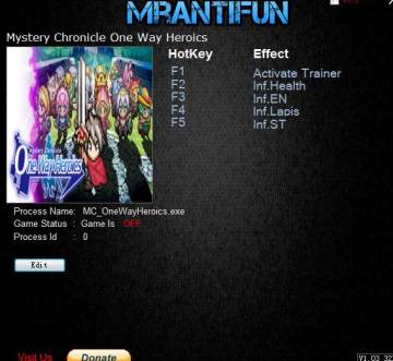 神秘纪事片道勇者修改器 神秘纪事片道勇者修改器