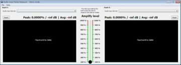 Audio Input Noise Measurer⹤