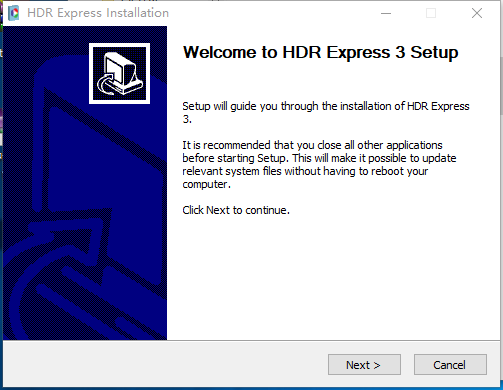 HDR Express 3v3.5.0.13784 °