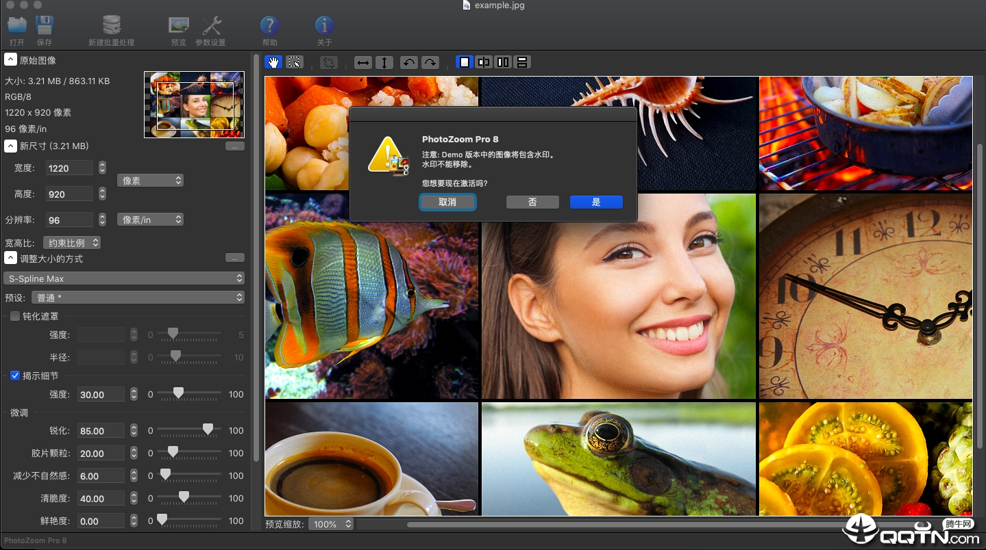 PhotoZoom Pro Mac版v8.0 苹果电脑版