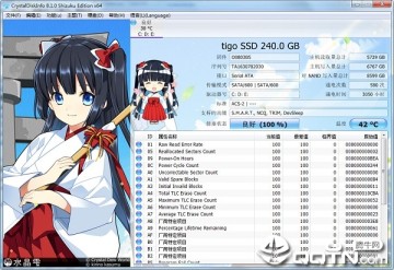 CrystalDiskInfo水晶雫主题版 CrystalDiskInfo水晶雫主题版