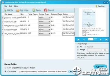 Coolmuster PDF to Word Converter