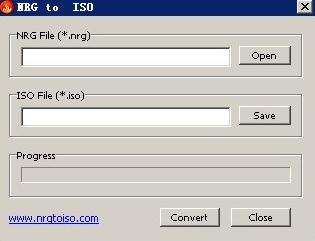 NRG to ISOv1.0 Ѱ