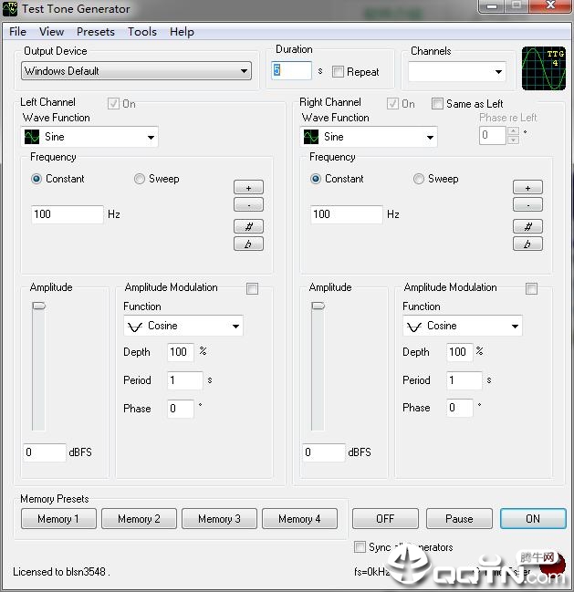 Test Tone Generatorv4.6 Ѱ