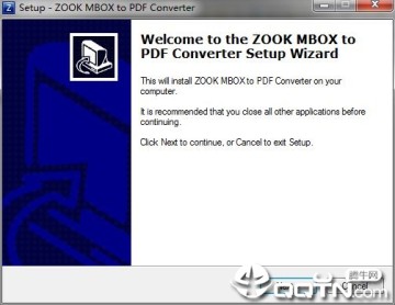 ZOOK MBOX to PDF Converter