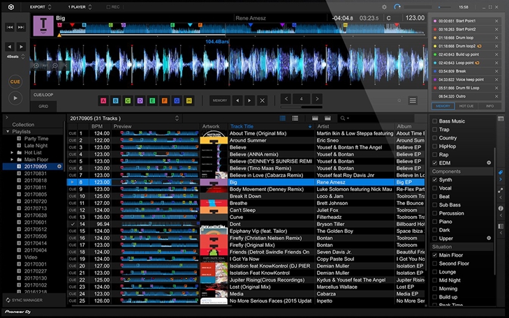 Pioneer DJ rekordboxv5.8.1 ٷ