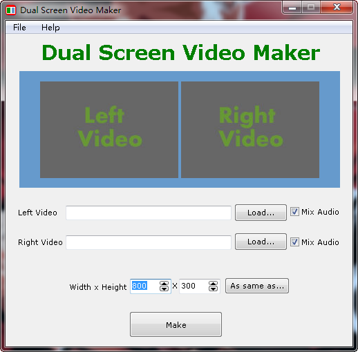 Dual Screen Video Makerv1.1 Ѱ