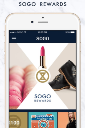 SOGO Rewards app