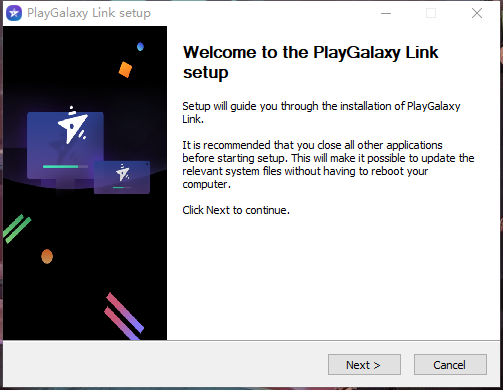 PlayGalaxy Linkv1.5.0.7 X