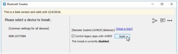 Bluetooth Tweaker()