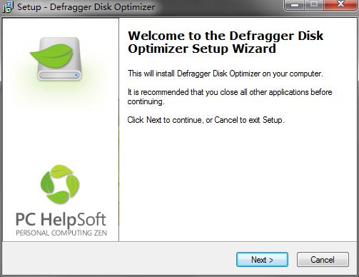 Defragger Disk Optimizer