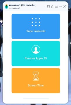 Apeaksoft iOS Unlocker(iOS)