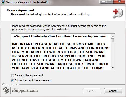 eSupport UndeletePlus