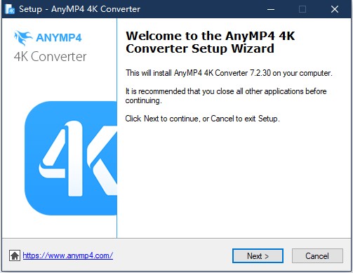 Anymp4 4k Converter(4KƵת)v7.2.30 ƽ