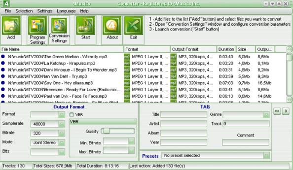 4Musics RA to MP3 Converterv4.2 ɫ